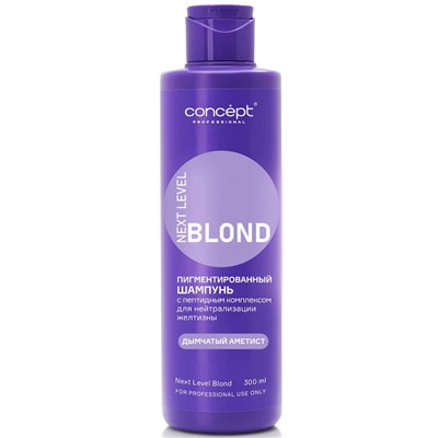 CONCEPT Шампунь для нейтрализации желтизны с пептидным комплексом NEXT LEVEL BLOND Дымчатый
Аметист 300 мл