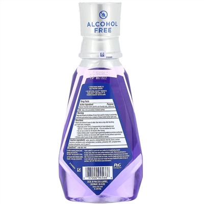 Crest, Pro Health Advanced, Enamel Care Mouthwash, +Fluoride, Alcohol Free, 16.9 fl oz (500 ml)