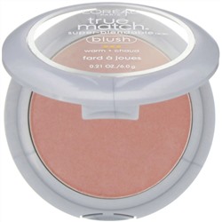 L'Oreal, Румяна True Match Super-Blendable Blush, оттенок W5-6 «Нежный песочный», 6 г