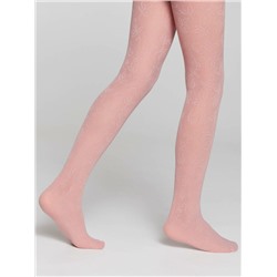 Колготки детские CONTE KETTY Эластичные колготки с ажурным цветочным рисунком