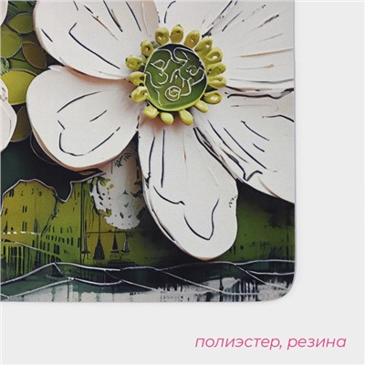 Коврик для дома Доляна Anemona, влаговпитывающий, 39×60 см