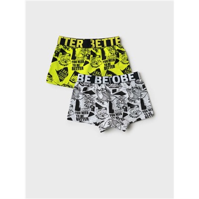 Трусы трикотажные для мальчиков - боксеры, 2 шт в комплекте
