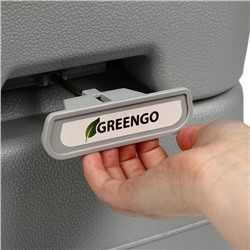 Биотуалет жидкостный, 20 л, съёмный бак, Greengo
