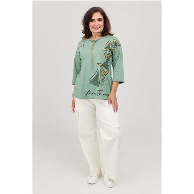 Футболка 50561 (Фисташковый)