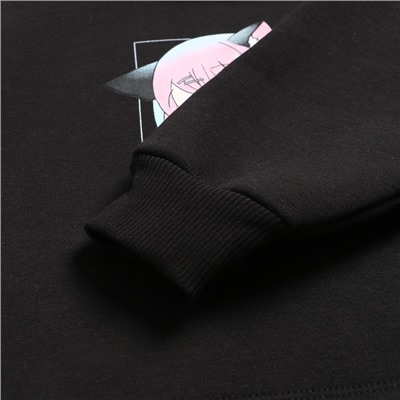 Толстовка для девочки Mark Formelle, чёрная, рост 104 см