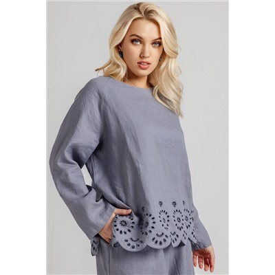 Блузка женская  Р360809/02/Джинсовый