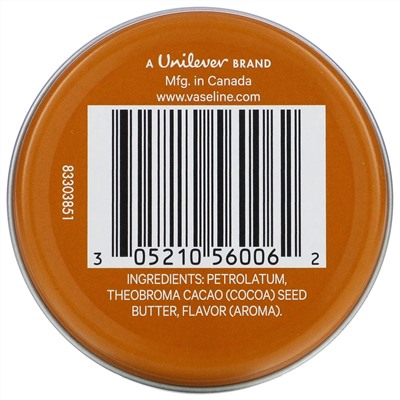 Vaseline, Lip Therapy, Cocoa Butter, 0.6 oz (17 g)
