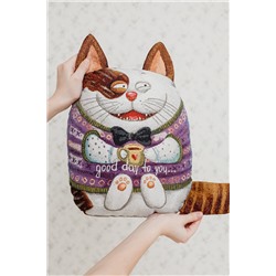 Подушка игрушка Мурзик 30*35