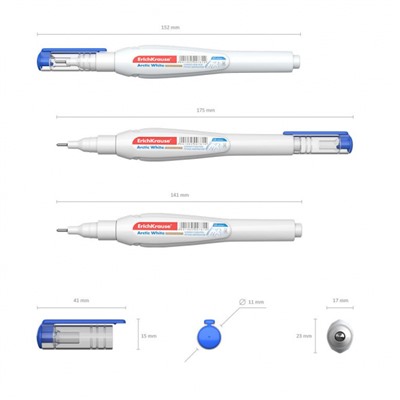 Корректор-ручка 10мл 781 ARCTIC WHITE ErichKrause