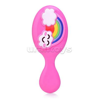 Расческа-мини массажная "Зверушки" Микс