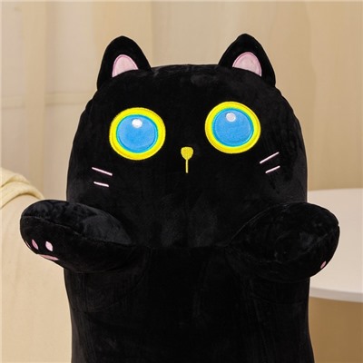 Мягкая игрушка без наполнителя «Кот», 110 см, цвет черный