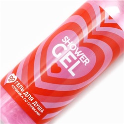 Гель для душа Shower Gel, 100 мл, аромат клубники со сливками, Чистое счастье