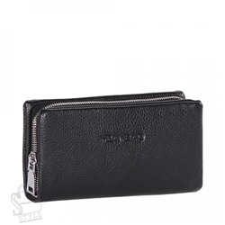 Клатч мужской кожаный 66142H black Heanbag