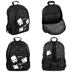 Рюкзак школьный 68245 "ТРИ КОТА" 33х43х13,5 см Феникс