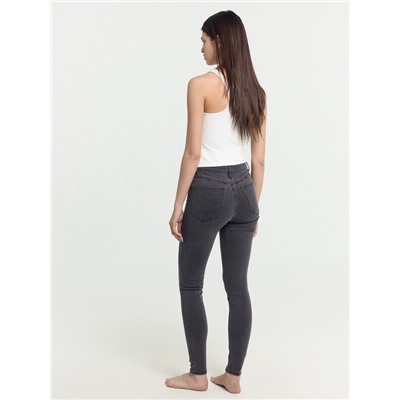 БРЮКИ ЖЕНСКИЕ ДЖИНСОВЫЕ 2024-DTW801-2