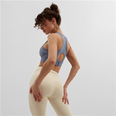 Топ MINAKU: SPORTLY, цвет голубой р-р XL