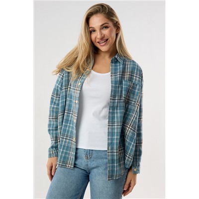 Рубашка в клетку НАТАЛИ, 1223932