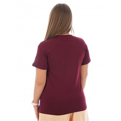 Футболка Медея (Бордо)