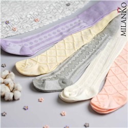 Детские колготки из натурального хлопка "косичка" MilanKo IN-001