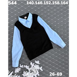 Джемпер 544 чёрный