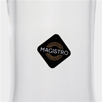 Декантер Magistro «Аспиран», 1.5 л, 14.5×28 см, стекло, прозрачный