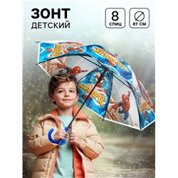 Зонт детский, 8 спиц, Ø 87 см, Человек-паук