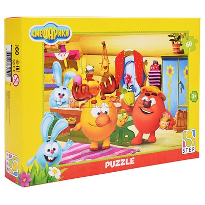 Пазлы 60 "Смешарики" (Мармелад Медиа)