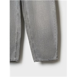 Брюки текстильные джинсовые для девочек