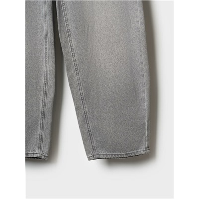 Брюки текстильные джинсовые для девочек