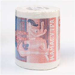 Сувенирная туалетная бумага «Позы любви-камасутра», 9.5×10×9.5 см, МИКС, 18+