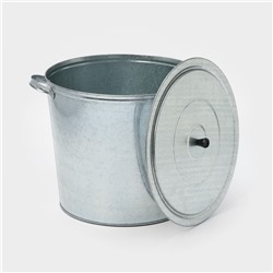 УЦЕНКА Бак для белья 32 л, оцинкованный, без решетки