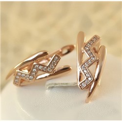 Серьги позолота  H01-13440