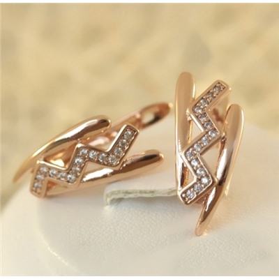 Серьги позолота  H01-13440