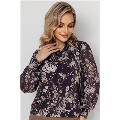 Блузка женская  7049/16/Коричневый