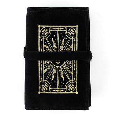 Мешочек для карт универсальный «Солнце», бархатный, 14×40 см