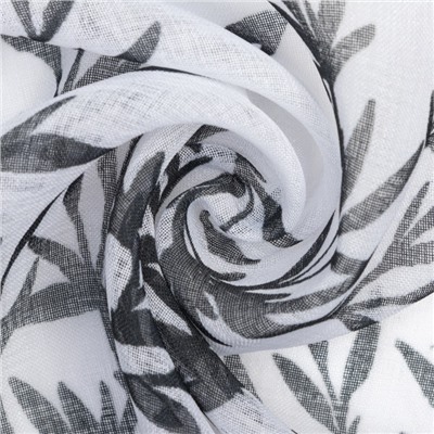 Тюль Этель «Шум листвы, на шторной ленте 280×270 см, 70 г/м², 100% п/э