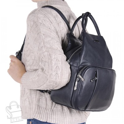 Рюкзак женский 670107 blue Velina Fabbiano-Safenta