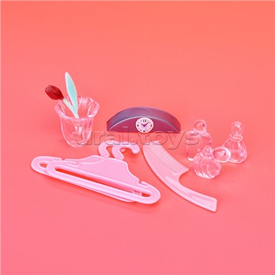 Набор мебели для кукол "Спальная комната" в коробке