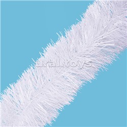 Мишура "Праздничная" белая, 10см х 2м