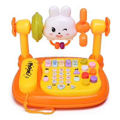 Игрушка музыкальная "Телефон-Зайчик"  в коробке