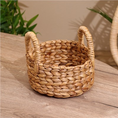 Корзинка плетёная 20×20×16 см