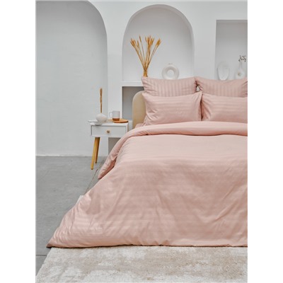 Пододеяльник Микрофибра Страйп - Пудра