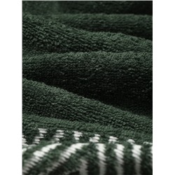 Полотенце махровое LoveLife «Танами» 70×130 см, зелёное, 100% хлопок, 430 г/м²