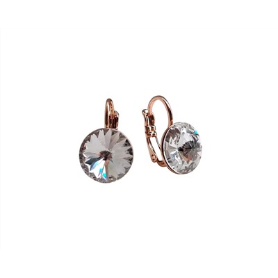 Серьги кристаллами Swarovski