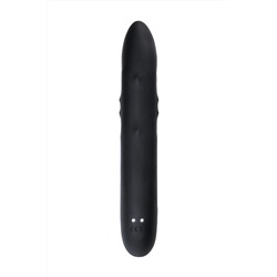 Черный вибратор-кролик Waname D-Splash Hail - 23,8 см.