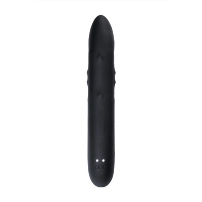 Черный вибратор-кролик Waname D-Splash Hail - 23,8 см.