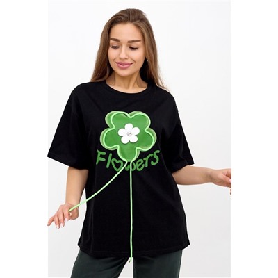 Футболка женская Flowers Ч Арт. 9360