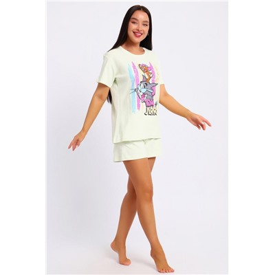 Пижама ЕКШ-1068 (Светло-зеленый)