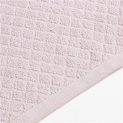 Полотенце махровое Love Life «Минимализм» 50×80 см, светло-лиловый, 100% хл, 500 г/м²