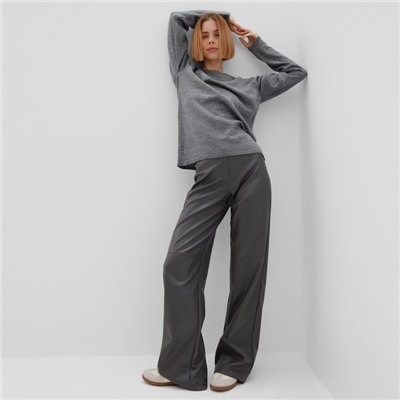 Джемпер женский MINAKU: Knitwear collection, серый, размер 42-44